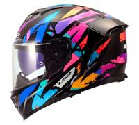 Casco Integral LS2 FF818 Storm III Kaos Negro/Púrpura/AzulM Negro,Púrpura,Azul