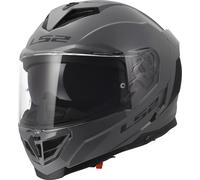 LS2 FF818 Storm III Casco, gris, tamaño L para Hombres