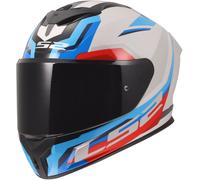 LS2 FF820 Rapid III Hyper, casco integral L female Blanco/Azul/Rojo
