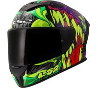 Casco Integral LS2 FF820 Rapid III Lycant Púrpura/VerdeXXS Púrpura,Verde