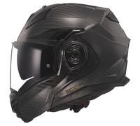 LS2, Casco de moto modular ADVANT X CARBON Gloss Carbon, M