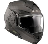 LS2 FF901 Advant X Carbon Solid, casco modular M male Negro Mate