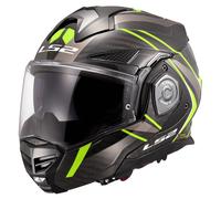 LS2, Casco Moto Modular ADVANT X CARBON FUTURE II Gloss H-V Yellow, L