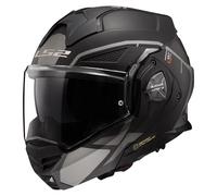 LS2, Casco Modular Moto ADVANT X Metryk Mat Titanium, L