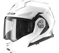 LS2 FF901 Advant X Solid Casco, Blanco, Talla XXXL (65/66)