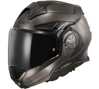LS2 FF901 Advant X Solid Jeans Casco, plata, tamaño 2XL para Hombres