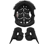 LS2 FF902 Scope Forro interior &almohadillas para mejillas, negro, Talla S