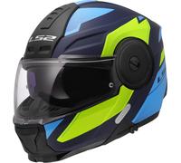 LS2 FF902 Scope II Duria Casco, azul-amarillo, tamaño L para Hombres