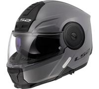 LS2 Scope II Solid Nardo Grey Casco Moto Modular, Unisex, M