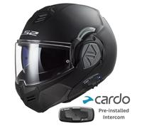 LS2 FF906 ADVANCE CASCO NEGRO MATE SÓLIDO CON INTERCOMUNICADOR LS2-4X UCS...