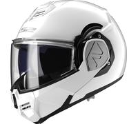 LS2 Helmets Casco moto modular FF906 ADVANT SOLID Blanco Talla S