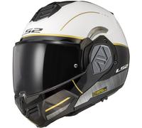 LS2 FF906 Advant Iron Casco, negro-blanco, tamaño XS para Hombres