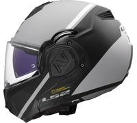 LS2 FF906 Advant Swipe Casco, negro mate/gris, Talla XS (53/54)
