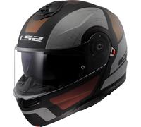 LS2 FF908 Strobe II Orion, casco abatible XXL male Mate Negro/Lila/Azul