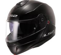 LS2, Casco Moto Modular STROBE II Gloss Black, XXXL