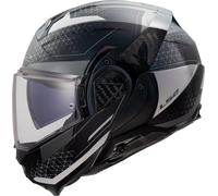 LS2 FF910 Advant II Astral Casco, negro-gris, tamaño S para Hombres