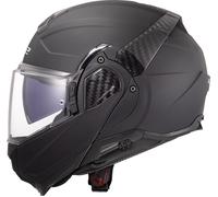LS2 Helmets Casco de moto modular ADVANT II SOLID Negro mate Talla 3XL