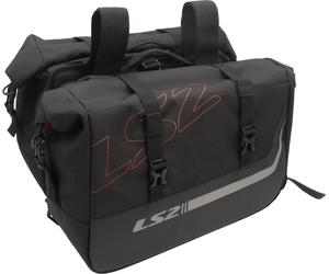 LS2 Freedom 20+20L Alforjas, negro para Hombres