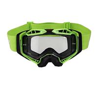 LS2, Gafas de protección moto AURA (Visera transparente) black green