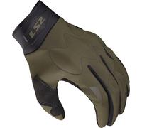 LS2 Hiker Guantes de moto, negro-verde, tamaño XL para Hombres