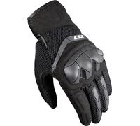 LS2 Kubra Guantes de moto, negro, tamaño S para Hombres