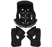 LS2 MX436 Pioneer Interior del forro y almohadillas de las mejillas, negro, Talla 2XL