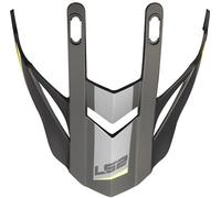 LS2 MX436 Pioneer Pico Casco, gris, Talla única