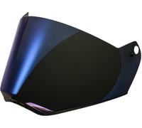 LS2 MX436 Pioneer visera, Azul de iridio, Talla única
