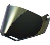 LS2 MX436 Pioneer visera, Oro de iridio, Talla única