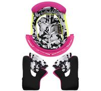 LS2 MX437 Fast Evo Forro interior &almohadillas para mejillas, rosa, Talla S