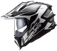LS2 MX701 Explorer Alter, casco de enduro XL male Mate Negro/Blanco/Gris