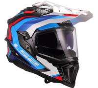 Casco Adventure LS2 MX701 Explorer C Blanco/Azul3XL Blanco,Azul