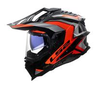 LS2 MX701 EXPLORER CARBON FRONTIER II NARANJA-06 Casco