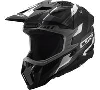 Casco MX LS2 MX703 X-Force Phantom Negro/Gris MateXXL Phantom Negro,Gris Mate