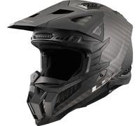 LS2 MX703 X-Force Solid Carbon Casco de motocross, carbono, tamaño S