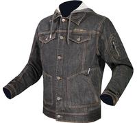LS2 Oaky Chaqueta Textil Moto, negro, tamaño M para Hombres
