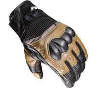 LS2 Octane Guantes de moto impermeables, negro-marrón, tamaño M para Hombres
