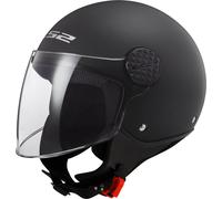 LS2 OF558 Sphere II Solid Casco Jet, Black Matt, Talla L (59/60)