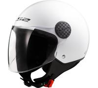 LS2 OF558 Sphere II Solid Casco Jet, Blanco, Talla XL (61/62)