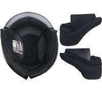 LS2 OF558 Sphere Lux Forro Interior &Almohadillas para mejillas (Black,L)