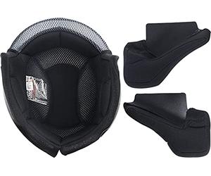 LS2 OF558 Sphere Lux Forro Interior &Almohadillas para mejillas (Black,L)