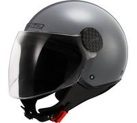 LS2 OF558 Sphere Lux II Casco Jet, gris, Talla XL (61/62)