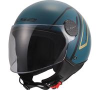 LS2 OF558 Sphere Lux II Minim Casco abierto, azul, tamaño XL para Hombres