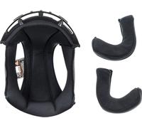 LS2 OF599 Spitfire Forro interior &almohadillas para mejillas, negro, Talla S