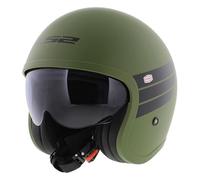 Casco Jet LS2 OF599 Spitfire II Mate Militar/VerdeM Mate Militar,Verde