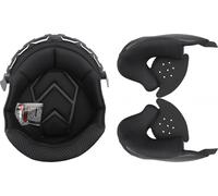 LS2 OF600 Copter Forro interior &almohadillas para mejillas, negro, tamaño 2XL