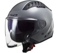LS2 OF600 Copter II Solid, casco jet XXL male Gris