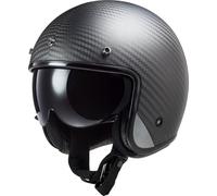 LS2 Helmets Casco OF601 Bob II C Sólido Carbono mate Talla L