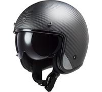 LS2 OF601 Bob II Carbon Casco Jet, carbono, tamaño XS para Hombres