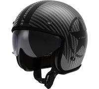 LS2 OF601 Bob II Carbon Star Casco Jet, Carbon matt, Talla XS (53/54)